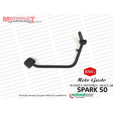 RMG Moto Gusto Spark 50 Arka Fren Pedalı 