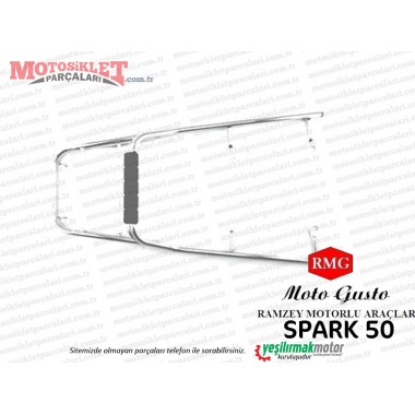 RMG Moto Gusto Spark 50 Arka Tutacak, Portbagaj Demiri