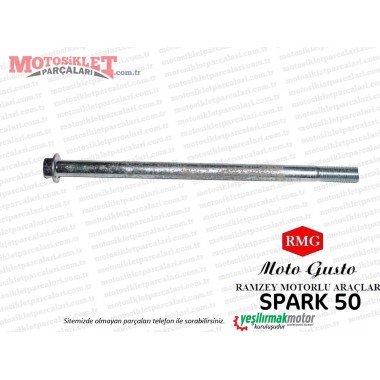 RMG Moto Gusto Spark 50 Arka Teker Mili