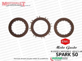 RMG Moto Gusto Spark 50 Debriyaj Balatası Takım