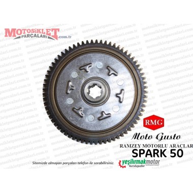 RMG Moto Gusto Spark 50 Debriyaj Büyük Dişli