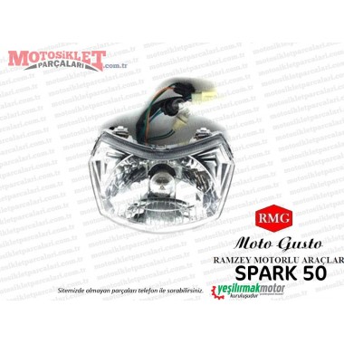 RMG Moto Gusto Spark 50 Far Komple