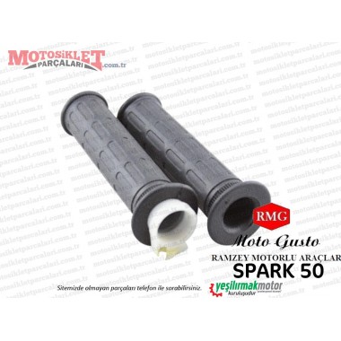 RMG Moto Gusto Spark 50 Gaz Kolu ve Sol Elcik Takım