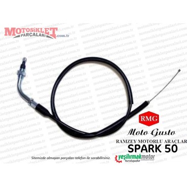 RMG Moto Gusto Spark 50 Gaz Teli