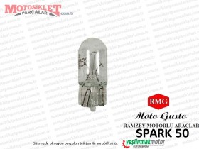 RMG Moto Gusto Spark 50 Gösterge Dipsiz Ampulü