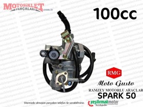 RMG Moto Gusto Spark 50 Karbüratör Komple (100cc)