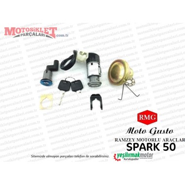 RMG Moto Gusto Spark 50 Kontak Kilit Seti