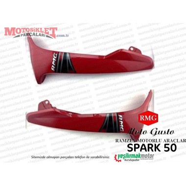 RMG Moto Gusto Spark 50 Ön Rüzgarlık dış kısım Sağ-Sol Takım
