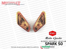 RMG Moto Gusto Spark 50 Ön Sinyal Sağ-Sol Takım