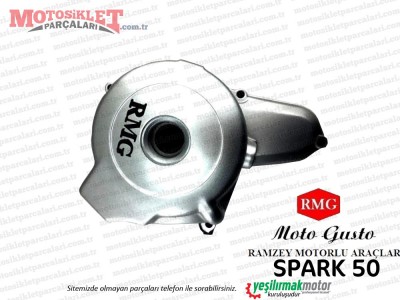 RMG Moto Gusto Spark 50 Şanzıman Sol Stator Kapağı