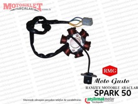 RMG Moto Gusto Spark 50 Stator, Sargı