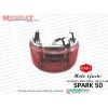 RMG Moto Gusto Spark 50 Stop Komple YANLARI BEYAZ CAMLI