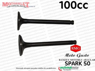 RMG Moto Gusto Spark 50 Supap Takımı (100cc)