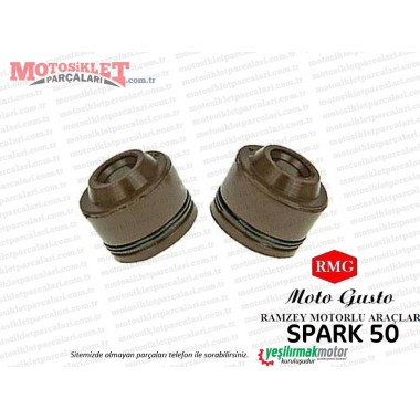 RMG Moto Gusto Spark 50 Supap Yağ Keçesi Takım