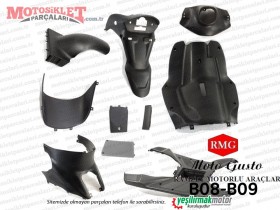 RMG Moto Gusto B08-B09 Scooter İç Kaporta Seti