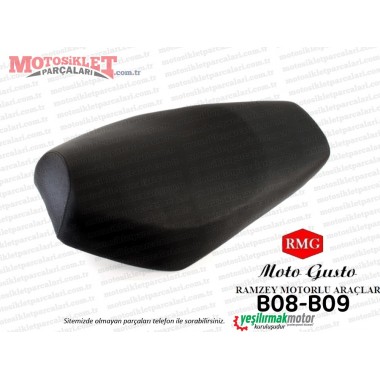 RMG Moto Gusto B08-B09 Scooter Koltuk, sele