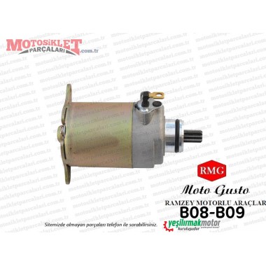 Ersi Motor YB125T-22 Marş Motoru - Komple