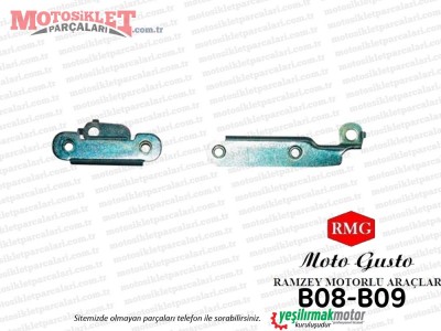 RMG Moto Gusto B08-B09 Scooter Ön Çamurluk Bağlantı Demirleri Takım