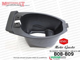 RMG Moto Gusto B08-B09 Scooter Sele Alt Bagaj