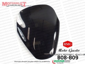 RMG Moto Gusto B08-B09 Scooter Gösterge Siperliği (B08 MODELİ)(DEFOLU)