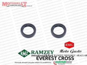 Ramzey, RMG Moto Gusto Everest Cross Ön Amortisör Keçesi Takım