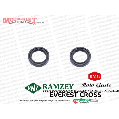 Ramzey, RMG Moto Gusto Everest Cross Ön Amortisör Keçesi Takım