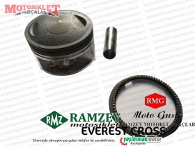 Ramzey, RMG Moto Gusto Everest Cross Piston Segman Seti