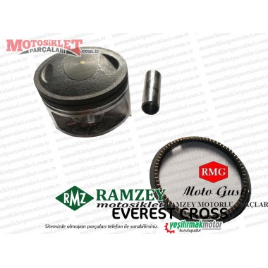 Ramzey, RMG Moto Gusto Everest Cross Piston Segman Seti