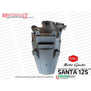 RMG Moto Gusto Santa 125 Arka Kuyruk