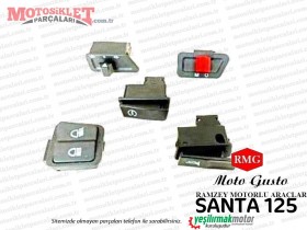 RMG Moto Gusto Santa 125 Düğme Seti