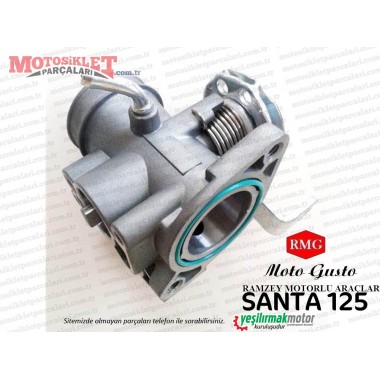 RMG Moto Gusto Santa 125 Gaz Kelebek Gövdesi