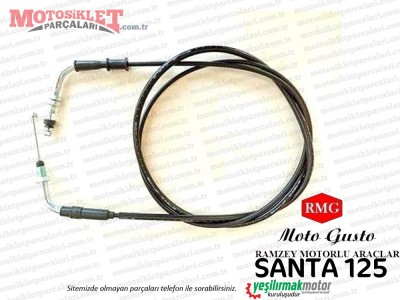 RMG Moto Gusto Santa 125 Gaz Teli