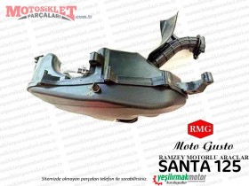 RMG Moto Gusto Santa 125 Hava Filtresi Komple