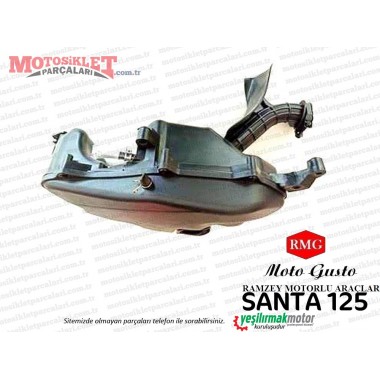 RMG Moto Gusto Santa 125 Hava Filtresi Komple