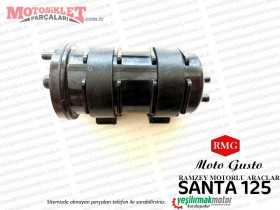 RMG Moto Gusto Santa 125 Hava Filtre Karbon Tankı