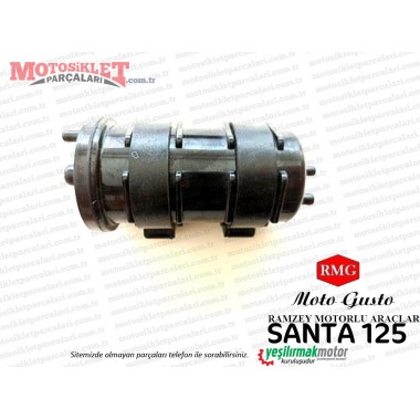 RMG Moto Gusto Santa 125 Hava Filtre Karbon Tankı