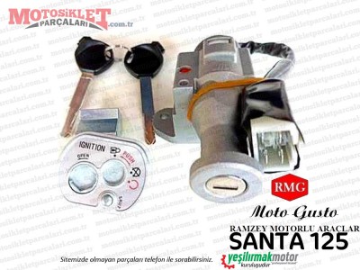 RMG Moto Gusto Santa 125 Kontak