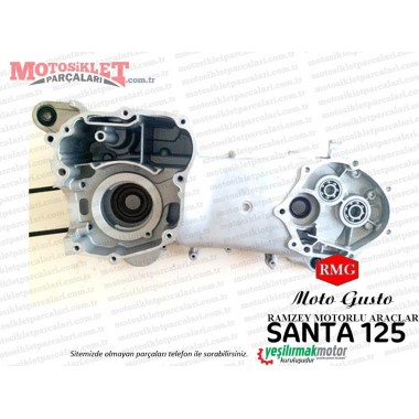 RMG Moto Gusto Santa 125 Krank Kutusu Sol