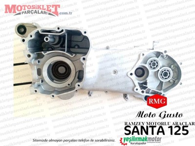 RMG Moto Gusto Santa 125 Krank Kutusu Sol