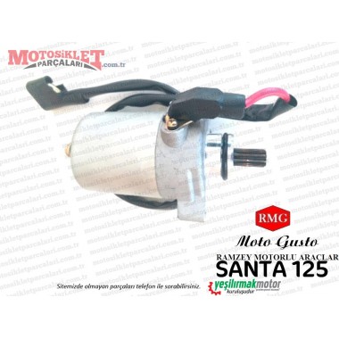 RMG Moto Gusto Santa 125 Marş Motoru