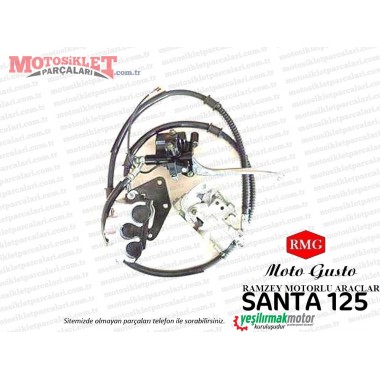 RMG Moto Gusto Santa 125 Ön Fren Sistemi Komple
