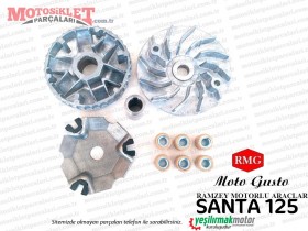 RMG Moto Gusto Santa 125 Ön Varyatör Komple 