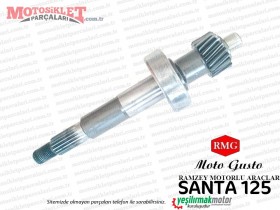 RMG Moto Gusto Santa 125 Şanzıman Varyatör Mili