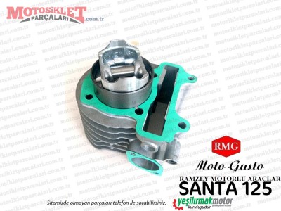 RMG Moto Gusto Santa 125 Silindir Piston Segman Seti