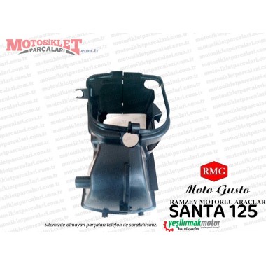 RMG Moto Gusto Santa 125 Silindir Soğutma Plastiği Alt-Üst