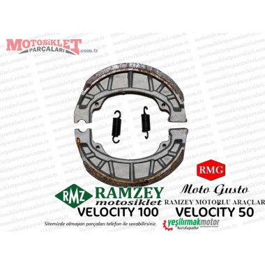 Ramzey, RMG Moto Gusto Velocity Arka Fren Balatası