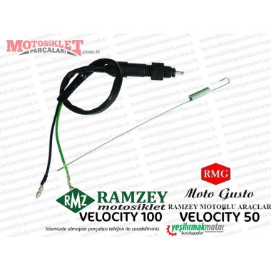 Ramzey, RMG Moto Gusto Velocity Arka Fren Müşürü ve Yayı