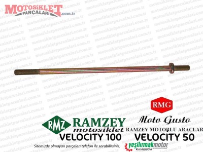 Ramzey, RMG Moto Gusto Velocity Arka Maşa, Salıncak Mili