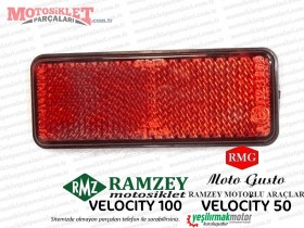 Ramzey, RMG Moto Gusto Velocity Arka Reflektör