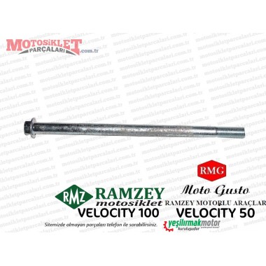 Ramzey, RMG Moto Gusto Velocity Arka Teker Mili